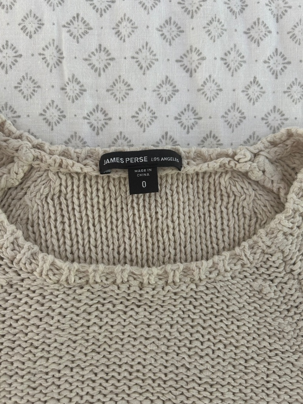 James Perce cotton sweater
